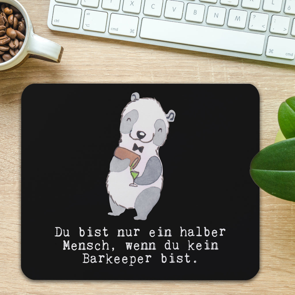 Mauspad Barkeeper mit Herz Mousepad, Computer zubehör, Büroausstattung, PC Zubehör, Arbeitszimmer, Mauspad, Einzigartiges Mauspad, Designer Mauspad, Beruf, Ausbildung, Jubiläum, Abschied, Rente, Kollege, Kollegin, Geschenk, Schenken, Arbeitskollege, Mitarbeiter, Firma, Danke, Dankeschön, Barkeeper, Barmann, Bartender, Barbesitzer, Kurs