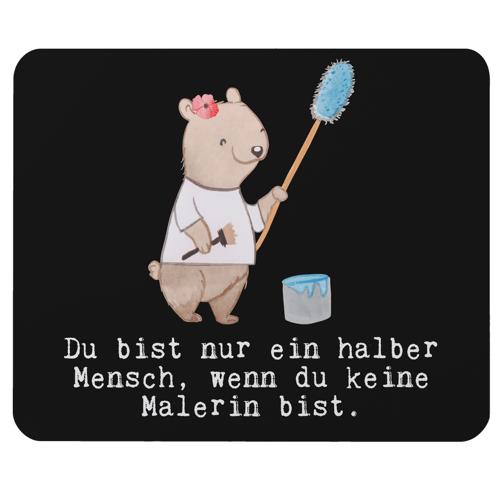 Mauspad Malerin mit Herz Mousepad, Computer zubehör, Büroausstattung, PC Zubehör, Arbeitszimmer, Mauspad, Einzigartiges Mauspad, Designer Mauspad, Beruf, Ausbildung, Jubiläum, Abschied, Rente, Kollege, Kollegin, Geschenk, Schenken, Arbeitskollege, Mitarbeiter, Firma, Danke, Dankeschön, Maler, Malermeisterin, Gesellenprüfung, Meisterprüfung, Malerbetrieb
