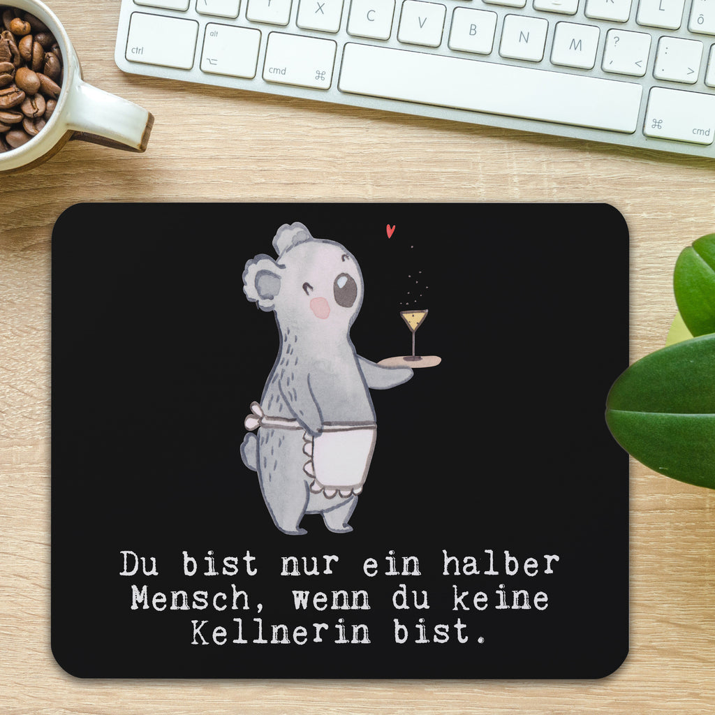 Mauspad Kellnerin mit Herz Mousepad, Computer zubehör, Büroausstattung, PC Zubehör, Arbeitszimmer, Mauspad, Einzigartiges Mauspad, Designer Mauspad, Beruf, Ausbildung, Jubiläum, Abschied, Rente, Kollege, Kollegin, Geschenk, Schenken, Arbeitskollege, Mitarbeiter, Firma, Danke, Dankeschön, Kellnerin, Servicekraft, Restaurant