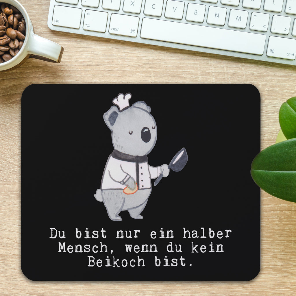 Mauspad Beikoch mit Herz Mousepad, Computer zubehör, Büroausstattung, PC Zubehör, Arbeitszimmer, Mauspad, Einzigartiges Mauspad, Designer Mauspad, Beruf, Ausbildung, Jubiläum, Abschied, Rente, Kollege, Kollegin, Geschenk, Schenken, Arbeitskollege, Mitarbeiter, Firma, Danke, Dankeschön, Beikoch, Spülhilfe, Hilfskoch, Jungkoch, Küchenhilfe, Gastronomie, Restaurant, Koch