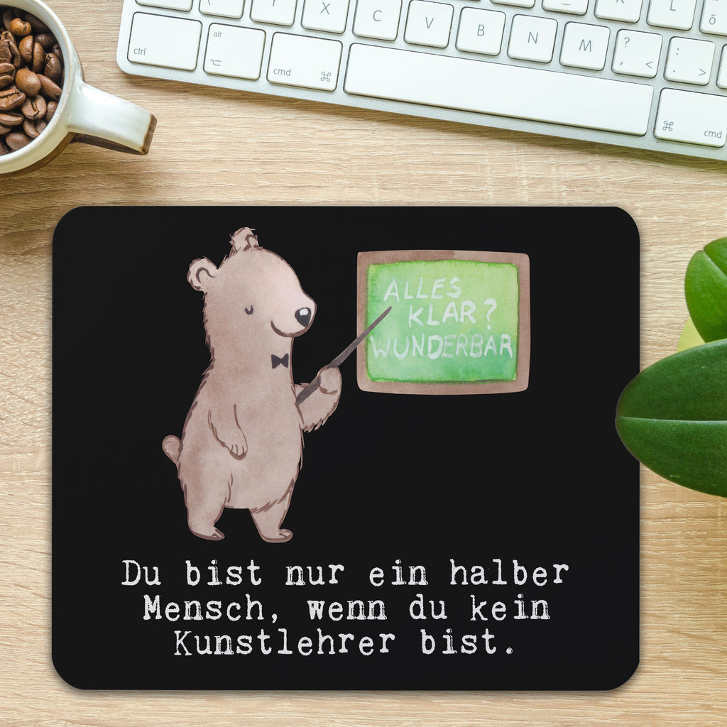 Mauspad Kunstlehrer mit Herz Mousepad, Computer zubehör, Büroausstattung, PC Zubehör, Arbeitszimmer, Mauspad, Einzigartiges Mauspad, Designer Mauspad, Beruf, Ausbildung, Jubiläum, Abschied, Rente, Kollege, Kollegin, Geschenk, Schenken, Arbeitskollege, Mitarbeiter, Firma, Danke, Dankeschön, Kunstlehrer, Kunstunterricht, Kunstschule