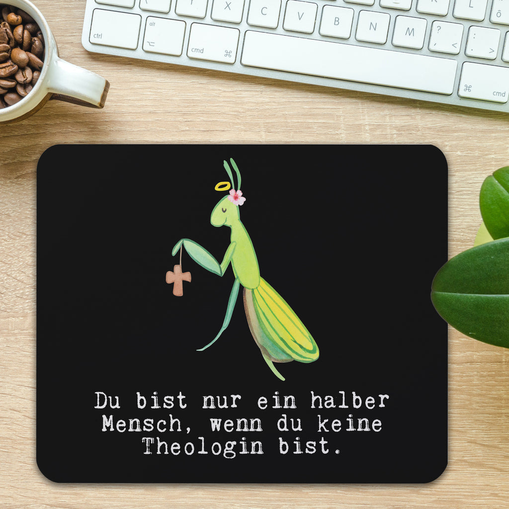 Mauspad Theologin mit Herz Mousepad, Computer zubehör, Büroausstattung, PC Zubehör, Arbeitszimmer, Mauspad, Einzigartiges Mauspad, Designer Mauspad, Beruf, Ausbildung, Jubiläum, Abschied, Rente, Kollege, Kollegin, Geschenk, Schenken, Arbeitskollege, Mitarbeiter, Firma, Danke, Dankeschön