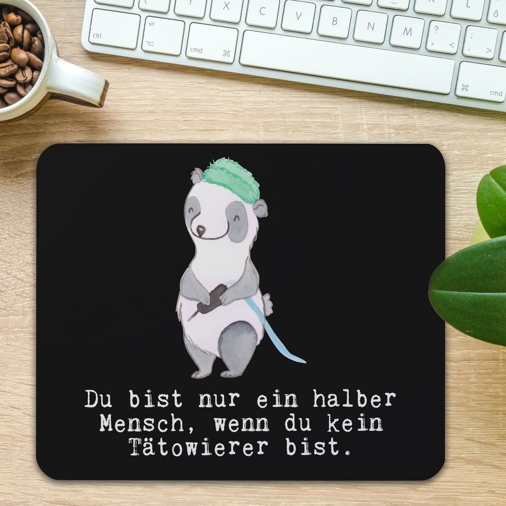 Mauspad Tätowierer mit Herz Mousepad, Computer zubehör, Büroausstattung, PC Zubehör, Arbeitszimmer, Mauspad, Einzigartiges Mauspad, Designer Mauspad, Beruf, Ausbildung, Jubiläum, Abschied, Rente, Kollege, Kollegin, Geschenk, Schenken, Arbeitskollege, Mitarbeiter, Firma, Danke, Dankeschön