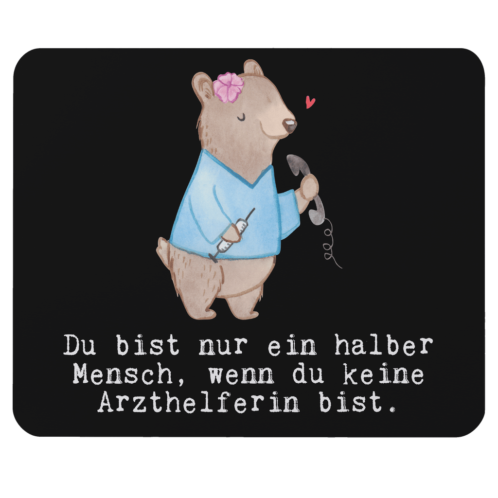 Mauspad Arzthelferin mit Herz Mousepad, Computer zubehör, Büroausstattung, PC Zubehör, Arbeitszimmer, Mauspad, Einzigartiges Mauspad, Designer Mauspad, Beruf, Ausbildung, Jubiläum, Abschied, Rente, Kollege, Kollegin, Geschenk, Schenken, Arbeitskollege, Mitarbeiter, Firma, Danke, Dankeschön, Arzthelferin, Medizinische Fachangestellte