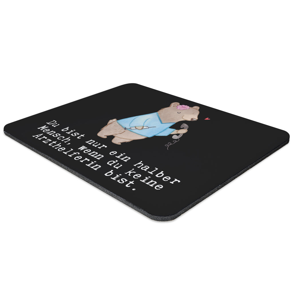 Mauspad Arzthelferin mit Herz Mousepad, Computer zubehör, Büroausstattung, PC Zubehör, Arbeitszimmer, Mauspad, Einzigartiges Mauspad, Designer Mauspad, Beruf, Ausbildung, Jubiläum, Abschied, Rente, Kollege, Kollegin, Geschenk, Schenken, Arbeitskollege, Mitarbeiter, Firma, Danke, Dankeschön, Arzthelferin, Medizinische Fachangestellte