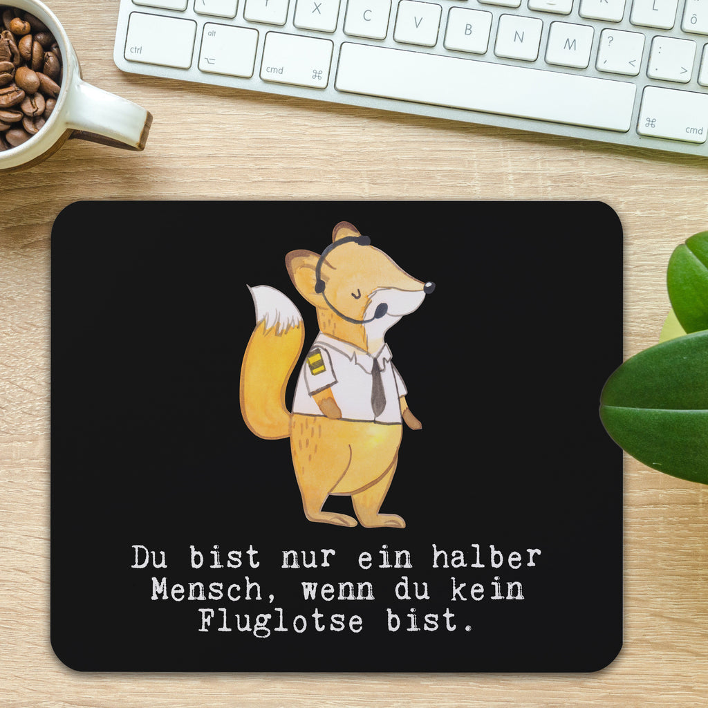 Mauspad Fluglotse mit Herz Mousepad, Computer zubehör, Büroausstattung, PC Zubehör, Arbeitszimmer, Mauspad, Einzigartiges Mauspad, Designer Mauspad, Beruf, Ausbildung, Jubiläum, Abschied, Rente, Kollege, Kollegin, Geschenk, Schenken, Arbeitskollege, Mitarbeiter, Firma, Danke, Dankeschön, Fluglotse, Flugverkehrsleiter, Luftfahrtpersonal, Flugsicherung