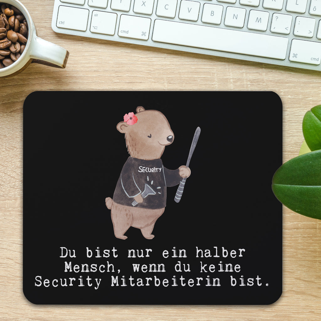 Mauspad Security Mitarbeiterin mit Herz Mousepad, Computer zubehör, Büroausstattung, PC Zubehör, Arbeitszimmer, Mauspad, Einzigartiges Mauspad, Designer Mauspad, Beruf, Ausbildung, Jubiläum, Abschied, Rente, Kollege, Kollegin, Geschenk, Schenken, Arbeitskollege, Mitarbeiter, Firma, Danke, Dankeschön