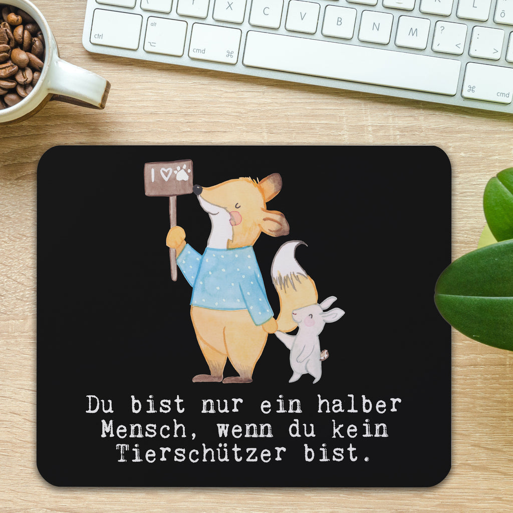 Mauspad Tierschützer mit Herz Mousepad, Computer zubehör, Büroausstattung, PC Zubehör, Arbeitszimmer, Mauspad, Einzigartiges Mauspad, Designer Mauspad, Beruf, Ausbildung, Jubiläum, Abschied, Rente, Kollege, Kollegin, Geschenk, Schenken, Arbeitskollege, Mitarbeiter, Firma, Danke, Dankeschön