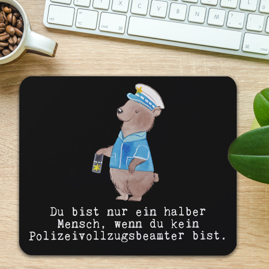 Mauspad Polizeivollzugsbeamter mit Herz Mousepad, Computer zubehör, Büroausstattung, PC Zubehör, Arbeitszimmer, Mauspad, Einzigartiges Mauspad, Designer Mauspad, Beruf, Ausbildung, Jubiläum, Abschied, Rente, Kollege, Kollegin, Geschenk, Schenken, Arbeitskollege, Mitarbeiter, Firma, Danke, Dankeschön, Polizeivollzugsbeamter, Polizist, Polizei