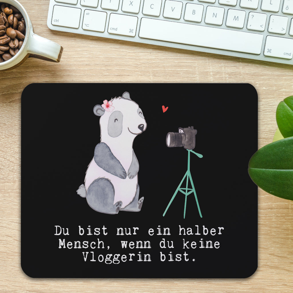 Mauspad Vloggerin mit Herz Mousepad, Computer zubehör, Büroausstattung, PC Zubehör, Arbeitszimmer, Mauspad, Einzigartiges Mauspad, Designer Mauspad, Beruf, Ausbildung, Jubiläum, Abschied, Rente, Kollege, Kollegin, Geschenk, Schenken, Arbeitskollege, Mitarbeiter, Firma, Danke, Dankeschön
