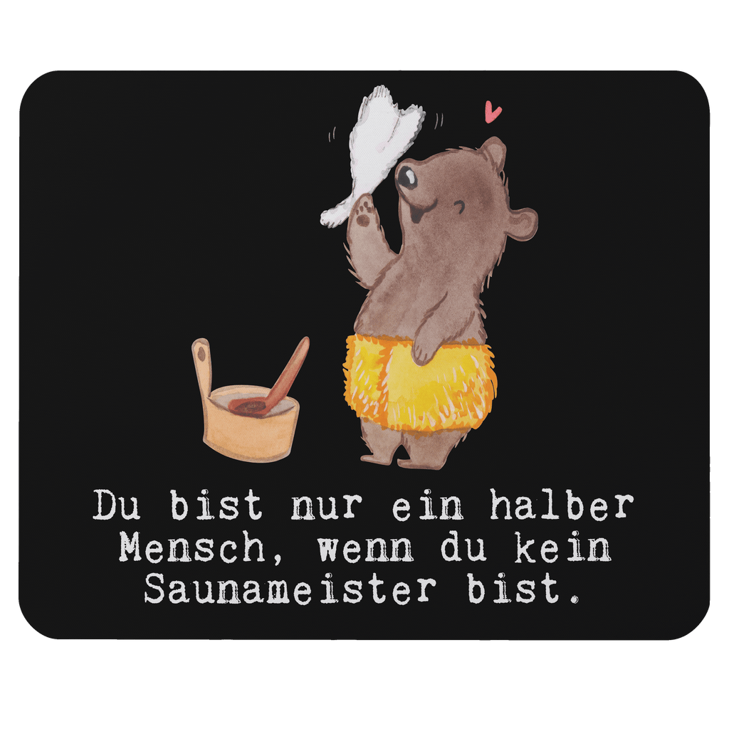 Mauspad Saunameister mit Herz Mousepad, Computer zubehör, Büroausstattung, PC Zubehör, Arbeitszimmer, Mauspad, Einzigartiges Mauspad, Designer Mauspad, Beruf, Ausbildung, Jubiläum, Abschied, Rente, Kollege, Kollegin, Geschenk, Schenken, Arbeitskollege, Mitarbeiter, Firma, Danke, Dankeschön