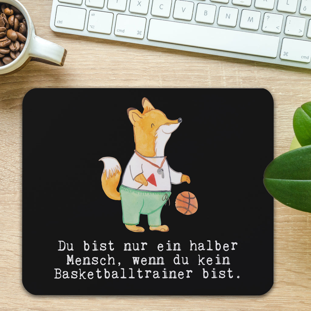 Mauspad Basketballtrainer mit Herz Mousepad, Computer zubehör, Büroausstattung, PC Zubehör, Arbeitszimmer, Mauspad, Einzigartiges Mauspad, Designer Mauspad, Beruf, Ausbildung, Jubiläum, Abschied, Rente, Kollege, Kollegin, Geschenk, Schenken, Arbeitskollege, Mitarbeiter, Firma, Danke, Dankeschön, Basketballtrainer, Basketball, Sport, Ballsport, Basketballcoach, Basketballer, Verein