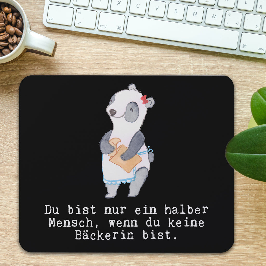 Mauspad Bäckerin mit Herz Mousepad, Computer zubehör, Büroausstattung, PC Zubehör, Arbeitszimmer, Mauspad, Einzigartiges Mauspad, Designer Mauspad, Beruf, Ausbildung, Jubiläum, Abschied, Rente, Kollege, Kollegin, Geschenk, Schenken, Arbeitskollege, Mitarbeiter, Firma, Danke, Dankeschön, Bäckerin, Konditorin, Brotbäckerin, Bäckerei, Backstube, Bäckerladen, Brotmanufaktur