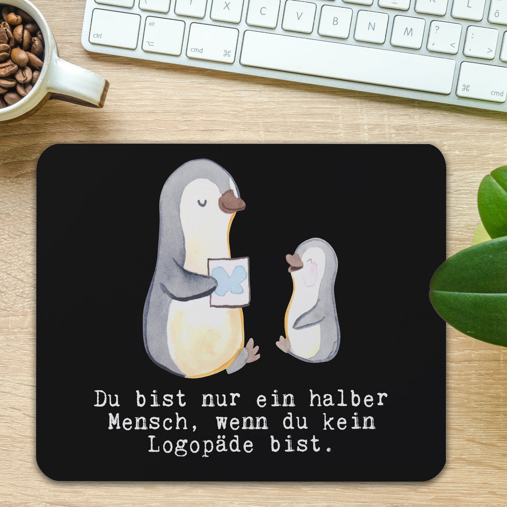 Mauspad Logopäde mit Herz Mousepad, Computer zubehör, Büroausstattung, PC Zubehör, Arbeitszimmer, Mauspad, Einzigartiges Mauspad, Designer Mauspad, Beruf, Ausbildung, Jubiläum, Abschied, Rente, Kollege, Kollegin, Geschenk, Schenken, Arbeitskollege, Mitarbeiter, Firma, Danke, Dankeschön, Logopäde, Logopädie, Studium