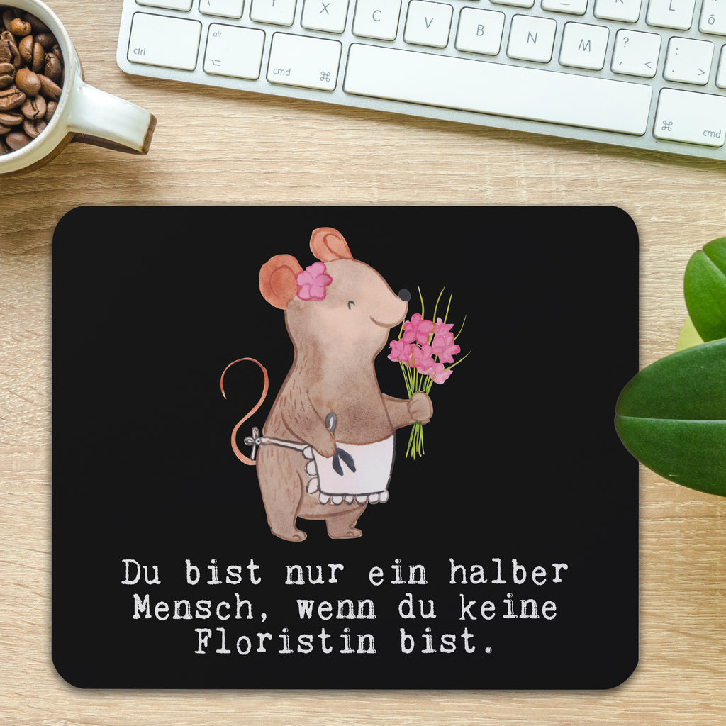 Mauspad Floristin mit Herz Mousepad, Computer zubehör, Büroausstattung, PC Zubehör, Arbeitszimmer, Mauspad, Einzigartiges Mauspad, Designer Mauspad, Beruf, Ausbildung, Jubiläum, Abschied, Rente, Kollege, Kollegin, Geschenk, Schenken, Arbeitskollege, Mitarbeiter, Firma, Danke, Dankeschön, Blumenhändlerin, Floristin, Blumenlanden, Blumenprofi