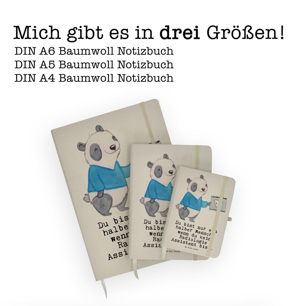 DIN A4 Baumwoll Notizbuch Radiologie Assistent mit Herz Notizen, Eintragebuch, Tagebuch, Notizblock, Adressbuch, Journal, Kladde, Skizzenbuch, Notizheft, Schreibbuch, Schreibheft, Beruf, Ausbildung, Jubiläum, Abschied, Rente, Kollege, Kollegin, Geschenk, Schenken, Arbeitskollege, Mitarbeiter, Firma, Danke, Dankeschön