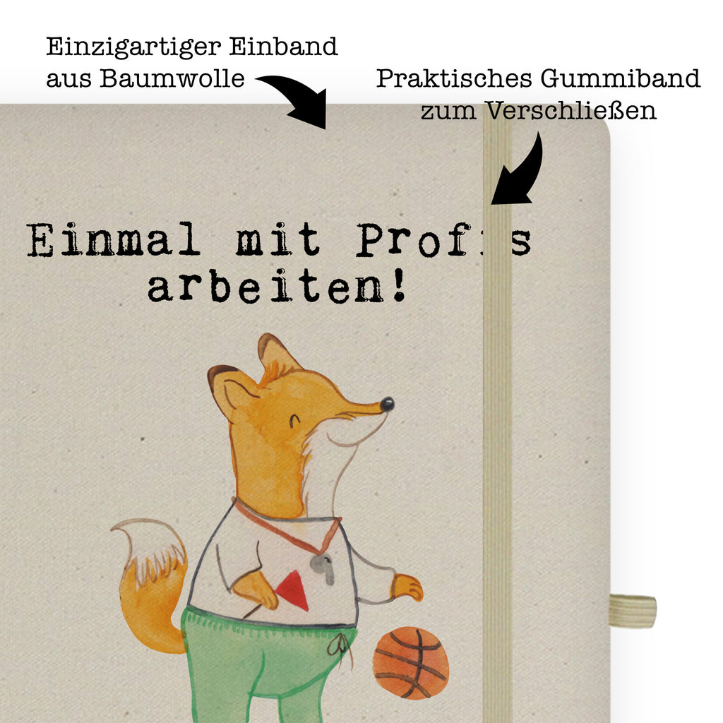 DIN A5 Baumwoll Notizbuch Basketballtrainer aus Leidenschaft Notizen, Eintragebuch, Tagebuch, Notizblock, Adressbuch, Journal, Kladde, Skizzenbuch, Notizheft, Schreibbuch, Schreibheft, Beruf, Ausbildung, Jubiläum, Abschied, Rente, Kollege, Kollegin, Geschenk, Schenken, Arbeitskollege, Mitarbeiter, Firma, Danke, Dankeschön, Basketballtrainer, Basketball, Sport, Ballsport, Basketballcoach, Basketballer, Verein