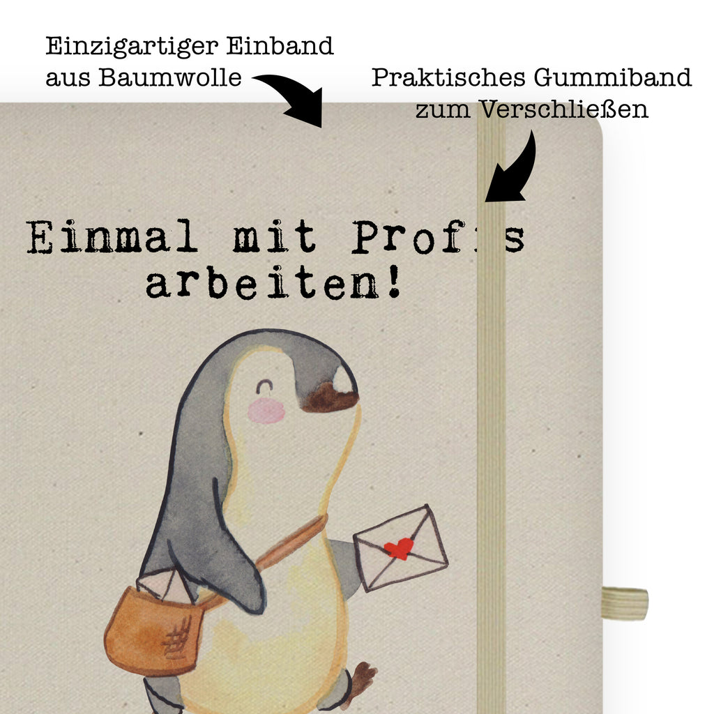 DIN A5 Baumwoll Notizbuch Postbote aus Leidenschaft Notizen, Eintragebuch, Tagebuch, Notizblock, Adressbuch, Journal, Kladde, Skizzenbuch, Notizheft, Schreibbuch, Schreibheft, Beruf, Ausbildung, Jubiläum, Abschied, Rente, Kollege, Kollegin, Geschenk, Schenken, Arbeitskollege, Mitarbeiter, Firma, Danke, Dankeschön, Postbote, Briefzusteller, Briefträger, Postler