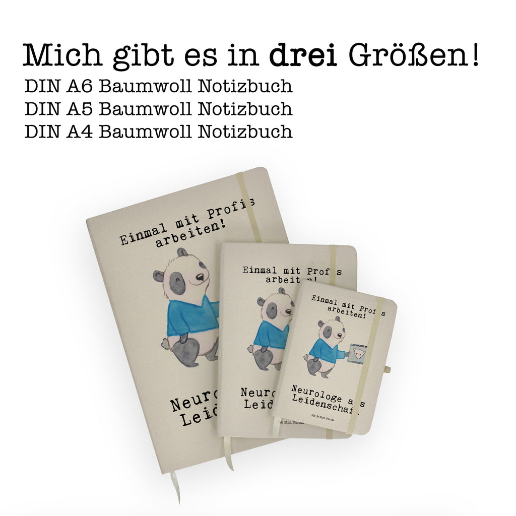 DIN A6 Baumwoll Notizbuch Neurologe aus Leidenschaft Notizen, Eintragebuch, Tagebuch, Notizblock, Adressbuch, Journal, Kladde, Skizzenbuch, Notizheft, Schreibbuch, Schreibheft, Beruf, Ausbildung, Jubiläum, Abschied, Rente, Kollege, Kollegin, Geschenk, Schenken, Arbeitskollege, Mitarbeiter, Firma, Danke, Dankeschön, Neurologe, Neurologie, Mediziner, Medizinstudium