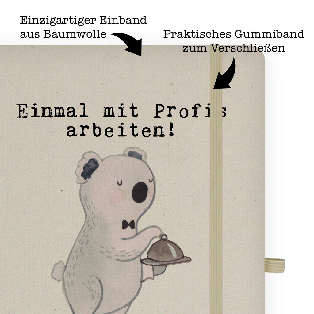 DIN A6 Baumwoll Notizbuch Restaurantfachmann aus Leidenschaft Notizen, Eintragebuch, Tagebuch, Notizblock, Adressbuch, Journal, Kladde, Skizzenbuch, Notizheft, Schreibbuch, Schreibheft, Beruf, Ausbildung, Jubiläum, Abschied, Rente, Kollege, Kollegin, Geschenk, Schenken, Arbeitskollege, Mitarbeiter, Firma, Danke, Dankeschön, Restaurantfachmann, Kellner, Servicefachkraft, Restaurant