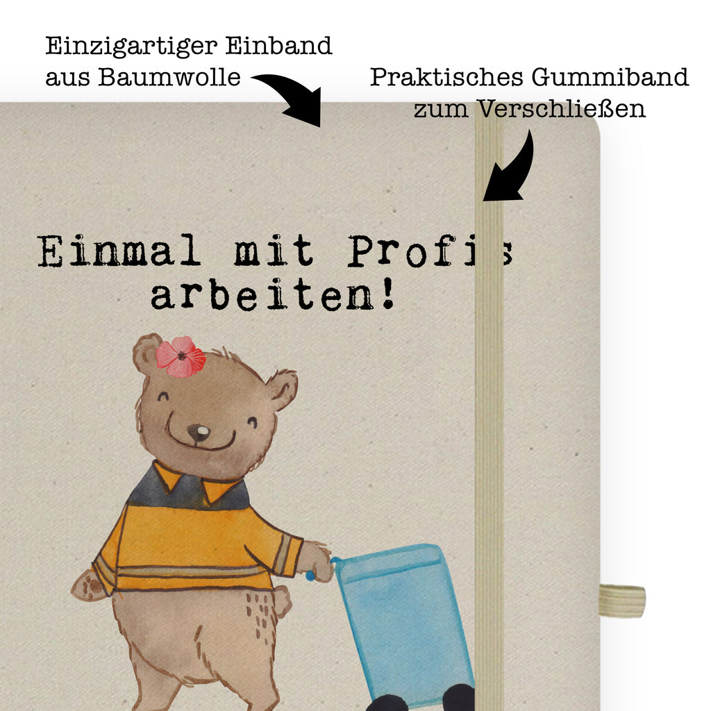 DIN A6 Baumwoll Notizbuch Müllwerkerin aus Leidenschaft Notizen, Eintragebuch, Tagebuch, Notizblock, Adressbuch, Journal, Kladde, Skizzenbuch, Notizheft, Schreibbuch, Schreibheft, Beruf, Ausbildung, Jubiläum, Abschied, Rente, Kollege, Kollegin, Geschenk, Schenken, Arbeitskollege, Mitarbeiter, Firma, Danke, Dankeschön, Müllwerkerin, Fachkraft Kreislauf- und Abfallwirtschaft, Müllentsorgerin, Kehrichtfrau, Müllfrau, Müllfahreriin