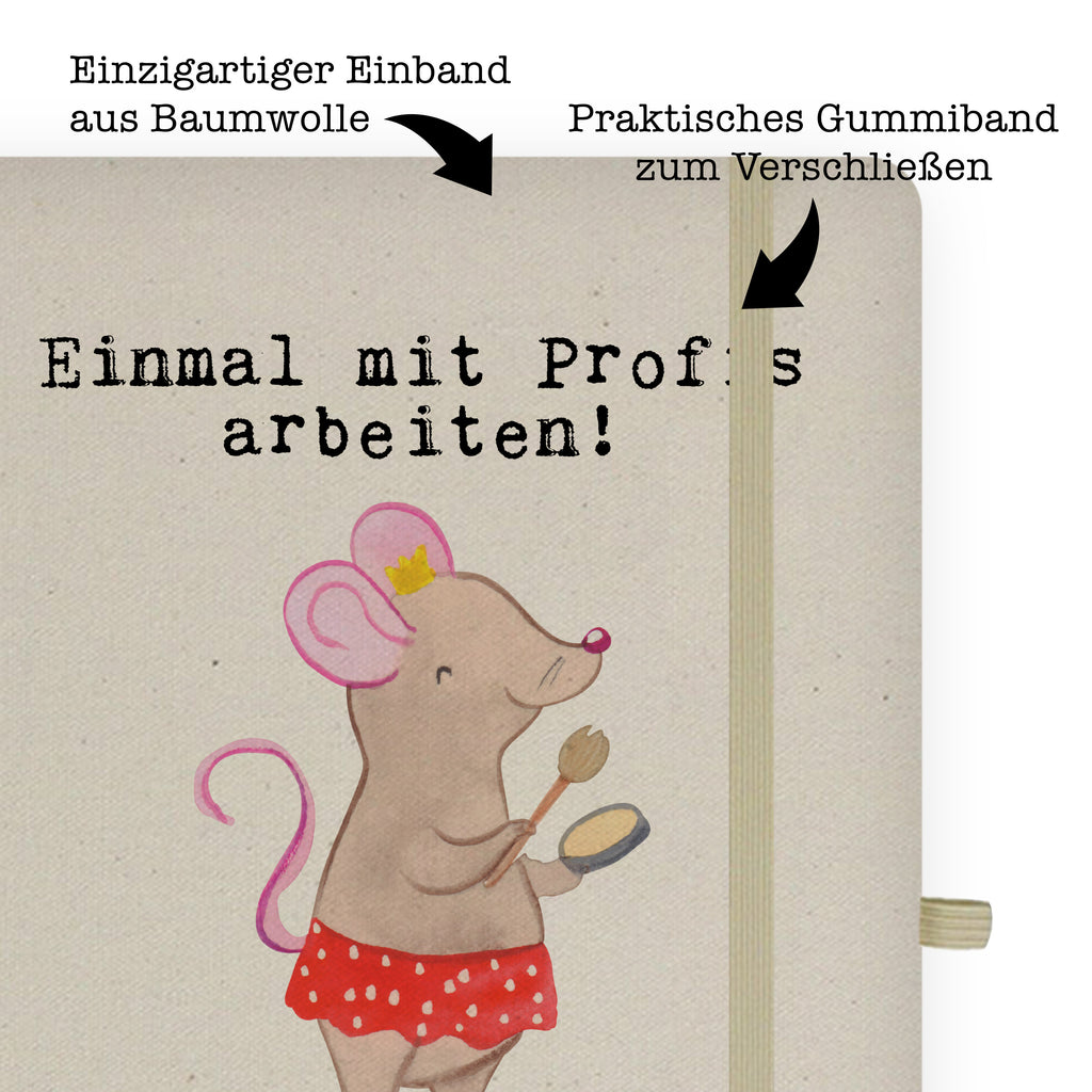 DIN A5 Baumwoll Notizbuch Visagistin aus Leidenschaft Notizen, Eintragebuch, Tagebuch, Notizblock, Adressbuch, Journal, Kladde, Skizzenbuch, Notizheft, Schreibbuch, Schreibheft, Beruf, Ausbildung, Jubiläum, Abschied, Rente, Kollege, Kollegin, Geschenk, Schenken, Arbeitskollege, Mitarbeiter, Firma, Danke, Dankeschön, Kosmetikerin, Make Up Artist, Maskenbildnerin, Visagistin, Beauty Salon, Kosmetikstudio, Eröffnung