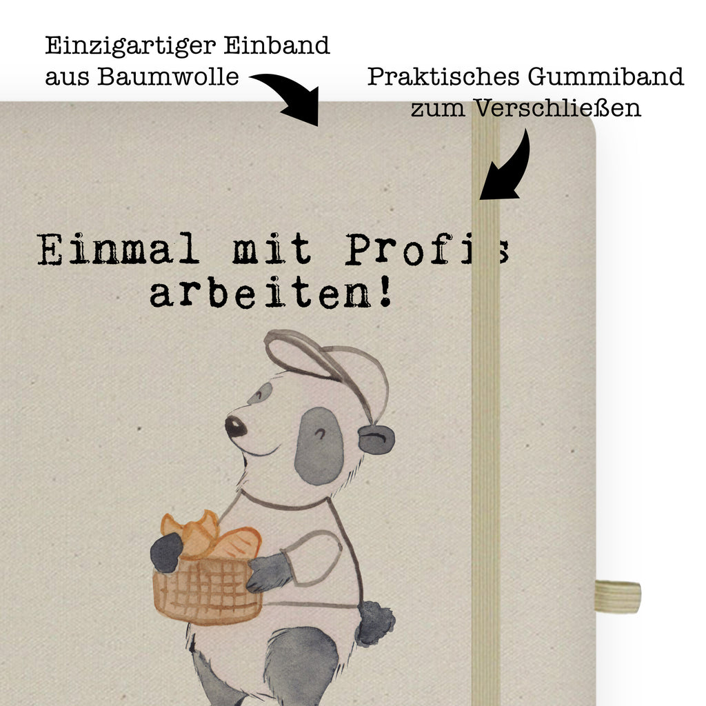 DIN A6 Baumwoll Notizbuch Bäcker aus Leidenschaft