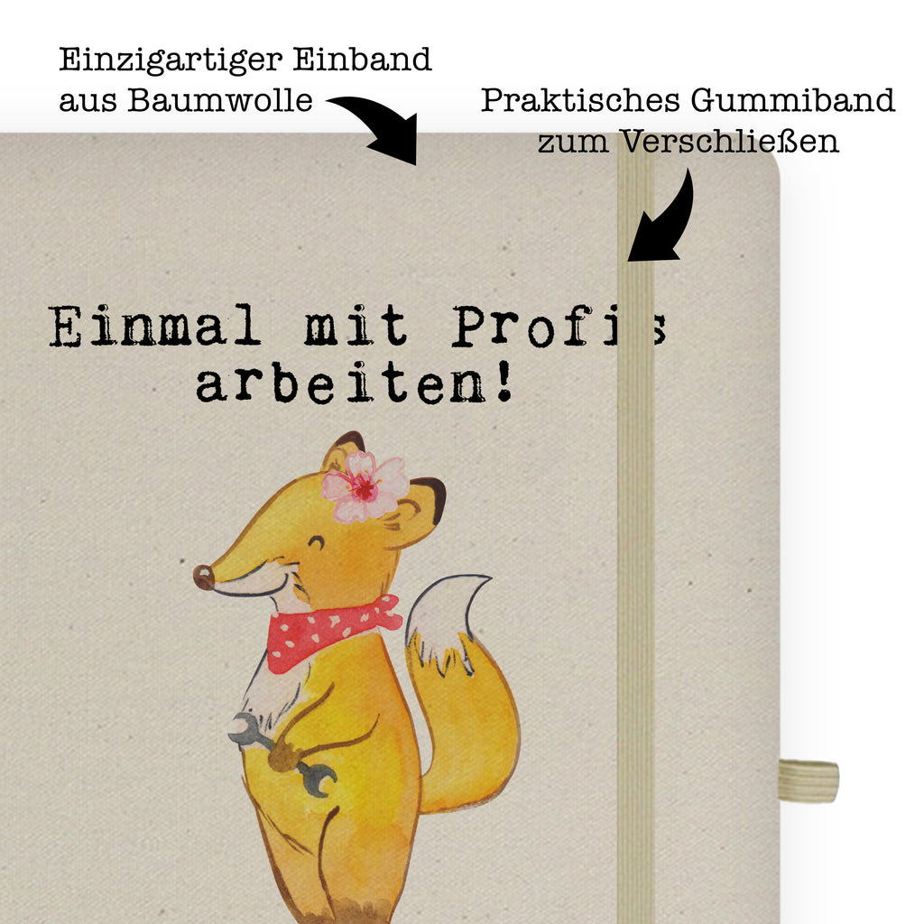 DIN A6 Baumwoll Notizbuch Kfz-Mechatronikerin aus Leidenschaft Notizen, Eintragebuch, Tagebuch, Notizblock, Adressbuch, Journal, Kladde, Skizzenbuch, Notizheft, Schreibbuch, Schreibheft, Beruf, Ausbildung, Jubiläum, Abschied, Rente, Kollege, Kollegin, Geschenk, Schenken, Arbeitskollege, Mitarbeiter, Firma, Danke, Dankeschön, Kfz-Mechatronikerin, Kraftfahrzeugmechanikerin, Meisterin, Gesellenprüfung