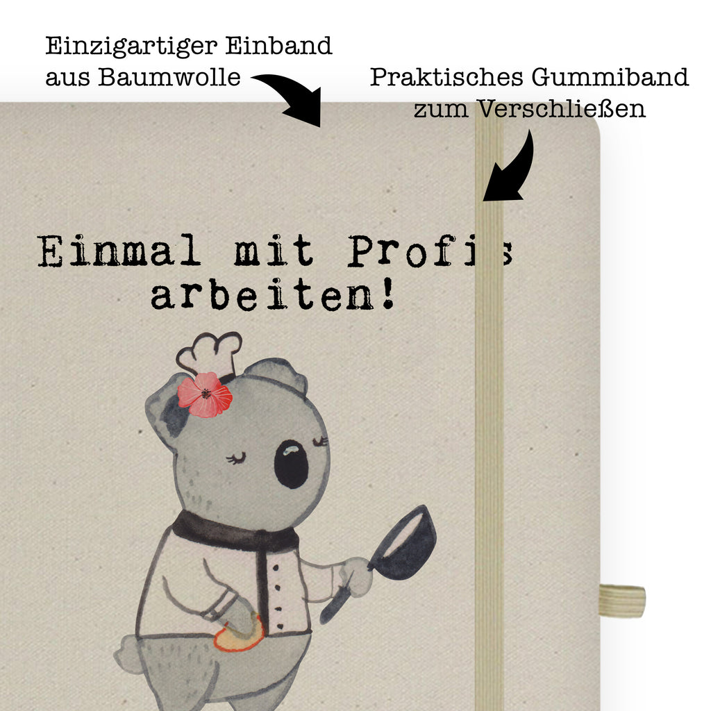 DIN A6 Baumwoll Notizbuch Beiköchin aus Leidenschaft Notizen, Eintragebuch, Tagebuch, Notizblock, Adressbuch, Journal, Kladde, Skizzenbuch, Notizheft, Schreibbuch, Schreibheft, Beruf, Ausbildung, Jubiläum, Abschied, Rente, Kollege, Kollegin, Geschenk, Schenken, Arbeitskollege, Mitarbeiter, Firma, Danke, Dankeschön, Beiköchin, Spülhilfe, Hilfsköchin, Jungkoch, Küchenhilfe, Gastronomie, Restaurant, Köchin