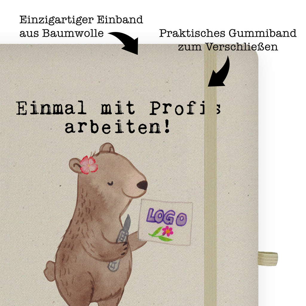 DIN A6 Baumwoll Notizbuch Werbetechnikerin aus Leidenschaft Notizen, Eintragebuch, Tagebuch, Notizblock, Adressbuch, Journal, Kladde, Skizzenbuch, Notizheft, Schreibbuch, Schreibheft, Beruf, Ausbildung, Jubiläum, Abschied, Rente, Kollege, Kollegin, Geschenk, Schenken, Arbeitskollege, Mitarbeiter, Firma, Danke, Dankeschön