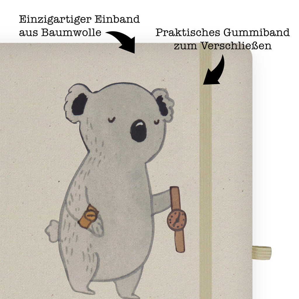 DIN A5 Baumwoll Notizbuch Uhrmacher mit Herz Notizen, Eintragebuch, Tagebuch, Notizblock, Adressbuch, Journal, Kladde, Skizzenbuch, Notizheft, Schreibbuch, Schreibheft, Beruf, Ausbildung, Jubiläum, Abschied, Rente, Kollege, Kollegin, Geschenk, Schenken, Arbeitskollege, Mitarbeiter, Firma, Danke, Dankeschön