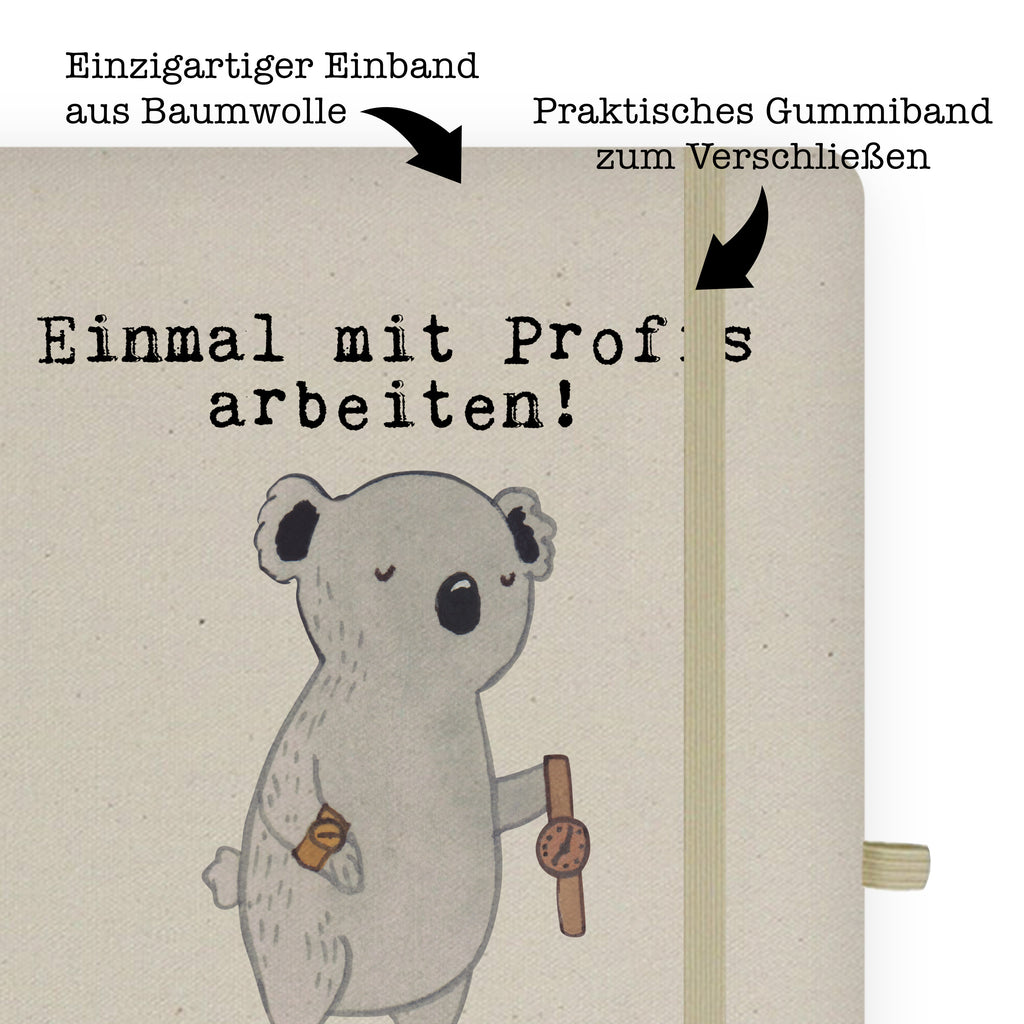 DIN A5 Baumwoll Notizbuch Uhrmacher aus Leidenschaft Notizen, Eintragebuch, Tagebuch, Notizblock, Adressbuch, Journal, Kladde, Skizzenbuch, Notizheft, Schreibbuch, Schreibheft, Beruf, Ausbildung, Jubiläum, Abschied, Rente, Kollege, Kollegin, Geschenk, Schenken, Arbeitskollege, Mitarbeiter, Firma, Danke, Dankeschön