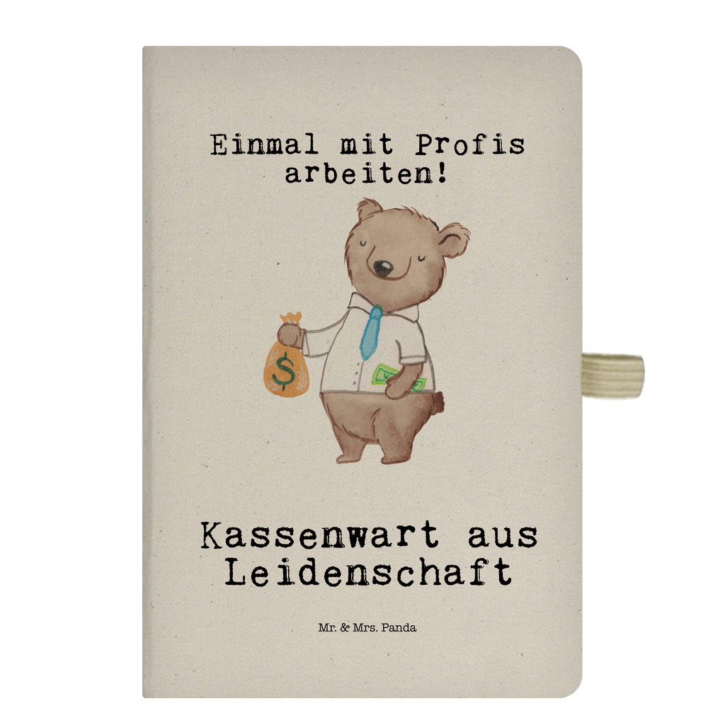 DIN A6 Baumwoll Notizbuch Kassenwart aus Leidenschaft Notizen, Eintragebuch, Tagebuch, Notizblock, Adressbuch, Journal, Kladde, Skizzenbuch, Notizheft, Schreibbuch, Schreibheft, Beruf, Ausbildung, Jubiläum, Abschied, Rente, Kollege, Kollegin, Geschenk, Schenken, Arbeitskollege, Mitarbeiter, Firma, Danke, Dankeschön, Kassenwart, Schatzmeister, Verein