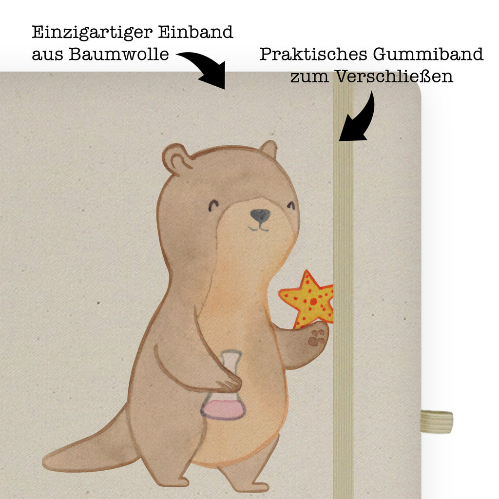 DIN A6 Baumwoll Notizbuch Meeresbiologe mit Herz Notizen, Eintragebuch, Tagebuch, Notizblock, Adressbuch, Journal, Kladde, Skizzenbuch, Notizheft, Schreibbuch, Schreibheft, Beruf, Ausbildung, Jubiläum, Abschied, Rente, Kollege, Kollegin, Geschenk, Schenken, Arbeitskollege, Mitarbeiter, Firma, Danke, Dankeschön, Meeresbiologe, Meereskundler, Naturwissenschaftler, Meeresforscher, maritime Forschung, Studium
