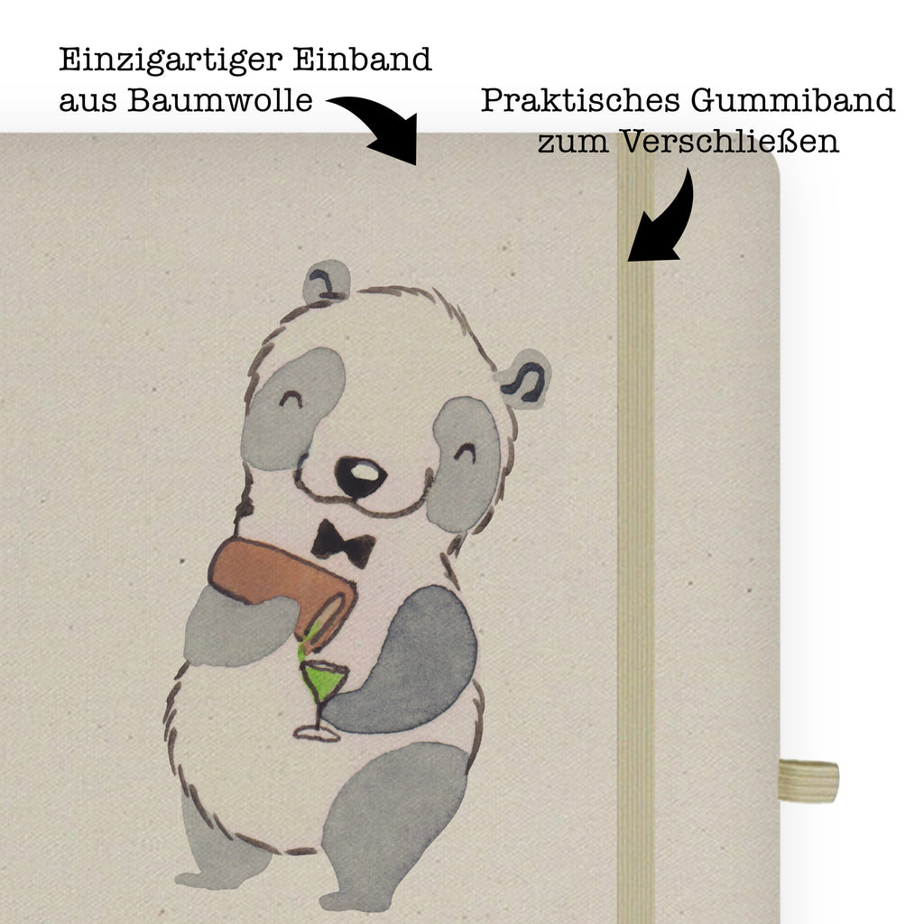 DIN A6 Baumwoll Notizbuch Barkeeper mit Herz Notizen, Eintragebuch, Tagebuch, Notizblock, Adressbuch, Journal, Kladde, Skizzenbuch, Notizheft, Schreibbuch, Schreibheft, Beruf, Ausbildung, Jubiläum, Abschied, Rente, Kollege, Kollegin, Geschenk, Schenken, Arbeitskollege, Mitarbeiter, Firma, Danke, Dankeschön, Barkeeper, Barmann, Bartender, Barbesitzer, Kurs