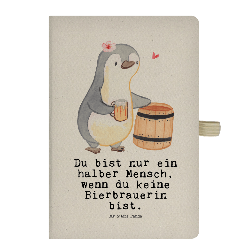 DIN A5 Baumwoll Notizbuch Bierbrauerin mit Herz Notizen, Eintragebuch, Tagebuch, Notizblock, Adressbuch, Journal, Kladde, Skizzenbuch, Notizheft, Schreibbuch, Schreibheft, Beruf, Ausbildung, Jubiläum, Abschied, Rente, Kollege, Kollegin, Geschenk, Schenken, Arbeitskollege, Mitarbeiter, Firma, Danke, Dankeschön, Bierbrauerin, Biertrinkerin, Bierkennerin, Biergeschenk, Hobbybrauen, Heimbrauen, Selbstbrauen, Bierliebe, Bierfass