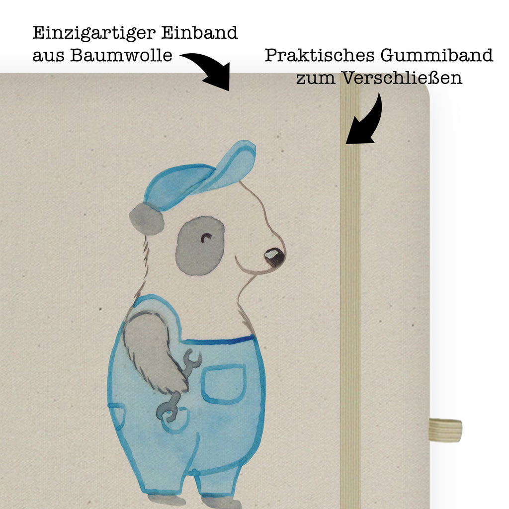 DIN A5 Baumwoll Notizbuch Mechatroniker für Kältetechnik mit Herz Notizen, Eintragebuch, Tagebuch, Notizblock, Adressbuch, Journal, Kladde, Skizzenbuch, Notizheft, Schreibbuch, Schreibheft, Beruf, Ausbildung, Jubiläum, Abschied, Rente, Kollege, Kollegin, Geschenk, Schenken, Arbeitskollege, Mitarbeiter, Firma, Danke, Dankeschön, Mechatroniker für Kältetechnik, Gesellenprüfung