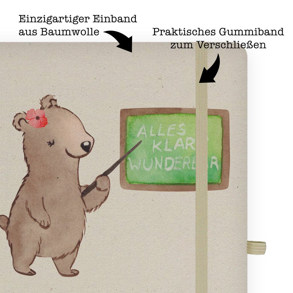 DIN A6 Baumwoll Notizbuch Schwimmlehrerin mit Herz Notizen, Eintragebuch, Tagebuch, Notizblock, Adressbuch, Journal, Kladde, Skizzenbuch, Notizheft, Schreibbuch, Schreibheft, Beruf, Ausbildung, Jubiläum, Abschied, Rente, Kollege, Kollegin, Geschenk, Schenken, Arbeitskollege, Mitarbeiter, Firma, Danke, Dankeschön, Schwimmlehrerin, Schwimmbad, Schwimmschule, Schwimmverein
