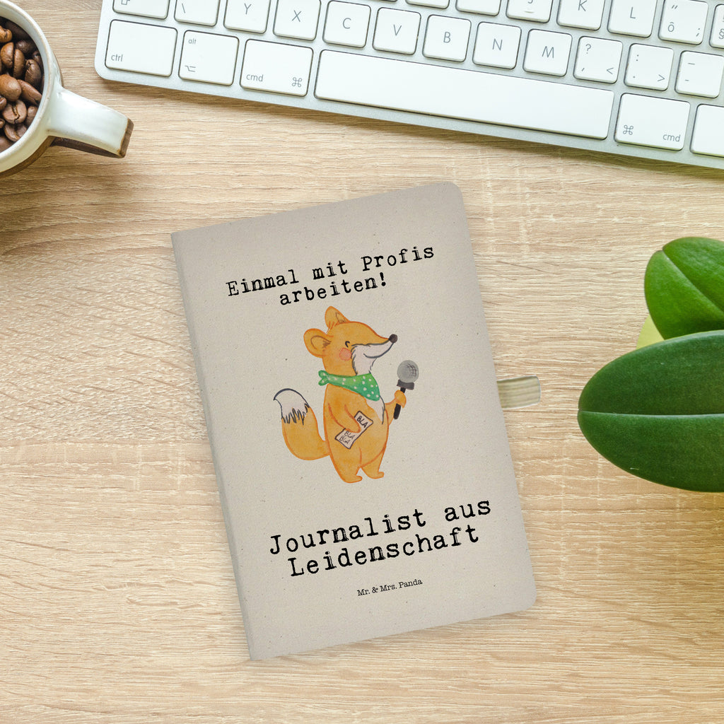 DIN A6 Baumwoll Notizbuch Journalist aus Leidenschaft Notizen, Eintragebuch, Tagebuch, Notizblock, Adressbuch, Journal, Kladde, Skizzenbuch, Notizheft, Schreibbuch, Schreibheft, Beruf, Ausbildung, Jubiläum, Abschied, Rente, Kollege, Kollegin, Geschenk, Schenken, Arbeitskollege, Mitarbeiter, Firma, Danke, Dankeschön, Journalist, Reporter, Redakteur, Pressebüro, Studium