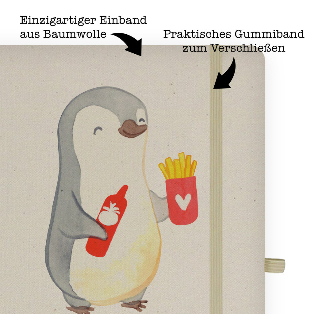 DIN A5 Baumwoll Notizbuch Imbissverkäufer mit Herz Notizen, Eintragebuch, Tagebuch, Notizblock, Adressbuch, Journal, Kladde, Skizzenbuch, Notizheft, Schreibbuch, Schreibheft, Beruf, Ausbildung, Jubiläum, Abschied, Rente, Kollege, Kollegin, Geschenk, Schenken, Arbeitskollege, Mitarbeiter, Firma, Danke, Dankeschön, Imbissbesitzer, Imbissverkäufer, Pommesverkäufer, Pommesliebe