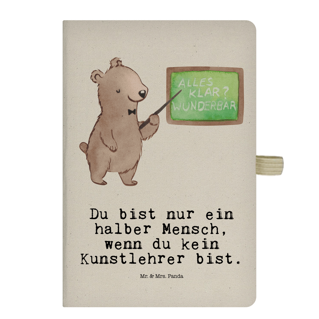 DIN A6 Baumwoll Notizbuch Kunstlehrer mit Herz Notizen, Eintragebuch, Tagebuch, Notizblock, Adressbuch, Journal, Kladde, Skizzenbuch, Notizheft, Schreibbuch, Schreibheft, Beruf, Ausbildung, Jubiläum, Abschied, Rente, Kollege, Kollegin, Geschenk, Schenken, Arbeitskollege, Mitarbeiter, Firma, Danke, Dankeschön, Kunstlehrer, Kunstunterricht, Kunstschule