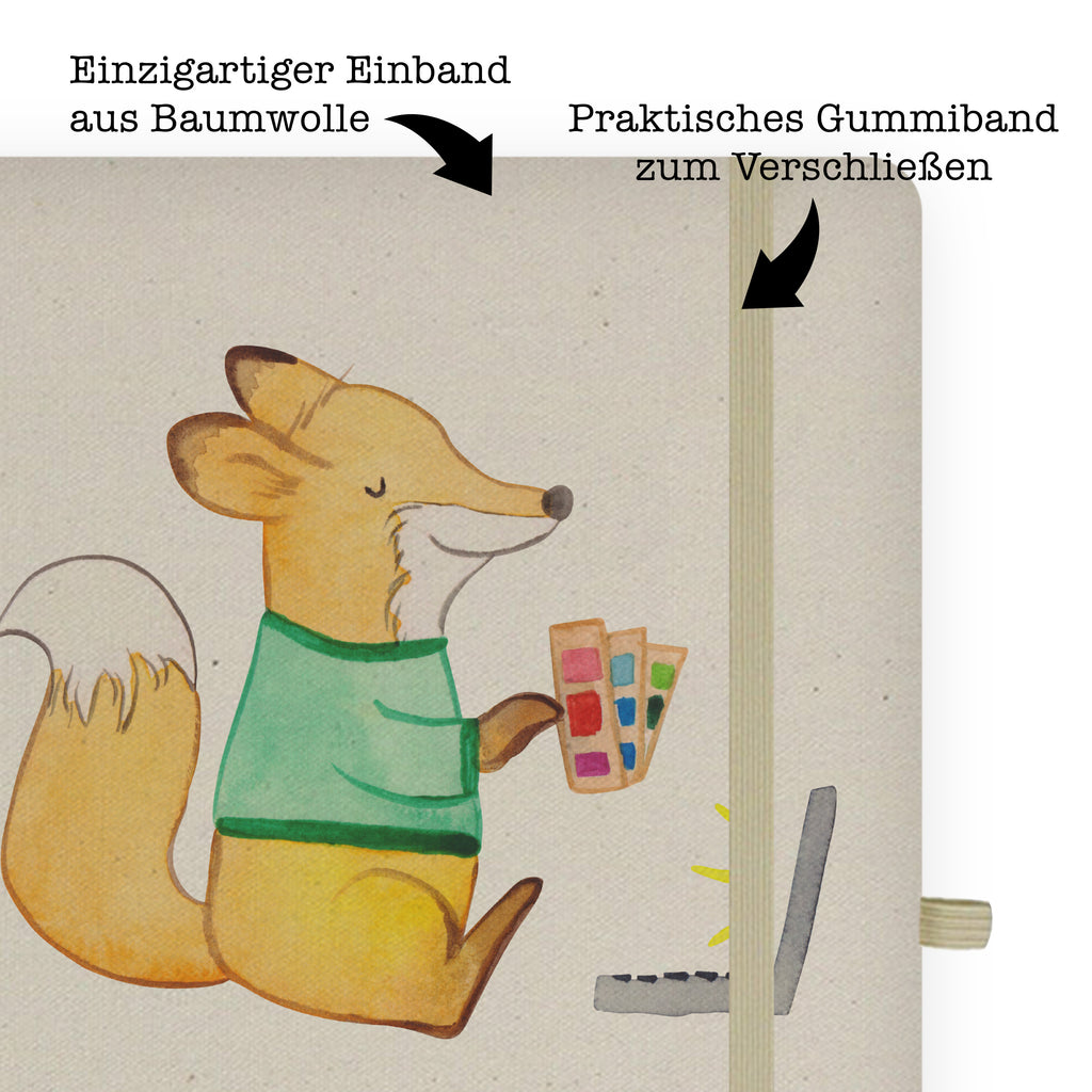 DIN A6 Baumwoll Notizbuch Grafiker mit Herz Notizen, Eintragebuch, Tagebuch, Notizblock, Adressbuch, Journal, Kladde, Skizzenbuch, Notizheft, Schreibbuch, Schreibheft, Beruf, Ausbildung, Jubiläum, Abschied, Rente, Kollege, Kollegin, Geschenk, Schenken, Arbeitskollege, Mitarbeiter, Firma, Danke, Dankeschön, Grafiker, Designer, Mediengestalter, Grafikdesigner