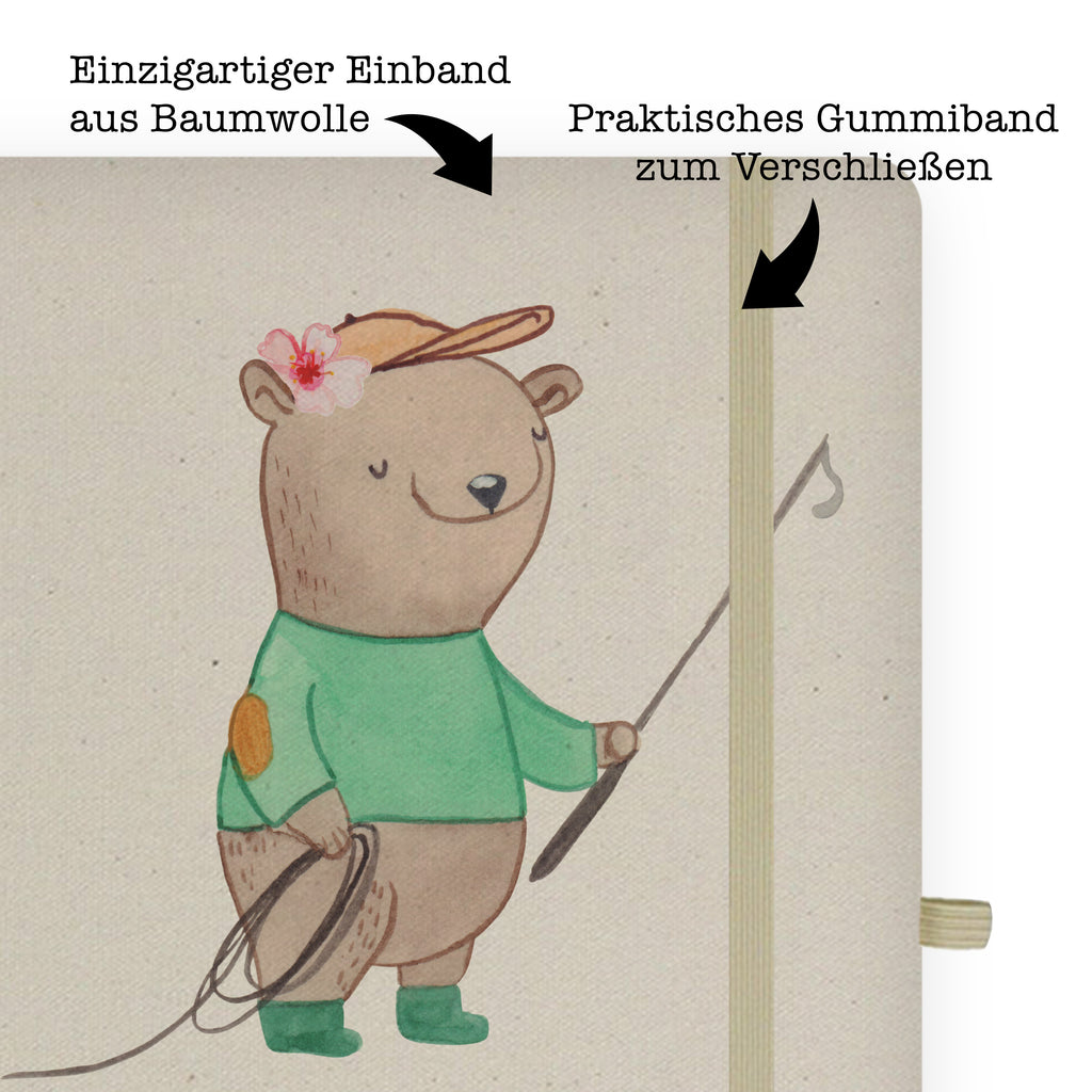 DIN A6 Baumwoll Notizbuch Reitlehrerin mit Herz Notizen, Eintragebuch, Tagebuch, Notizblock, Adressbuch, Journal, Kladde, Skizzenbuch, Notizheft, Schreibbuch, Schreibheft, Beruf, Ausbildung, Jubiläum, Abschied, Rente, Kollege, Kollegin, Geschenk, Schenken, Arbeitskollege, Mitarbeiter, Firma, Danke, Dankeschön