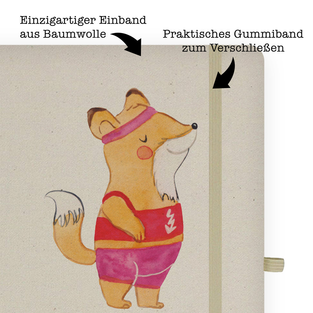 DIN A6 Baumwoll Notizbuch Sportlerin mit Herz Notizen, Eintragebuch, Tagebuch, Notizblock, Adressbuch, Journal, Kladde, Skizzenbuch, Notizheft, Schreibbuch, Schreibheft, Beruf, Ausbildung, Jubiläum, Abschied, Rente, Kollege, Kollegin, Geschenk, Schenken, Arbeitskollege, Mitarbeiter, Firma, Danke, Dankeschön