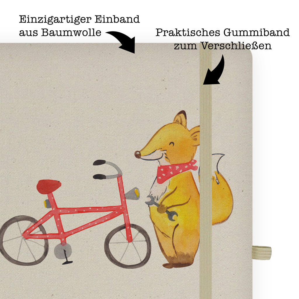 DIN A6 Baumwoll Notizbuch Zweirad Mechatroniker mit Herz Notizen, Eintragebuch, Tagebuch, Notizblock, Adressbuch, Journal, Kladde, Skizzenbuch, Notizheft, Schreibbuch, Schreibheft, Beruf, Ausbildung, Jubiläum, Abschied, Rente, Kollege, Kollegin, Geschenk, Schenken, Arbeitskollege, Mitarbeiter, Firma, Danke, Dankeschön