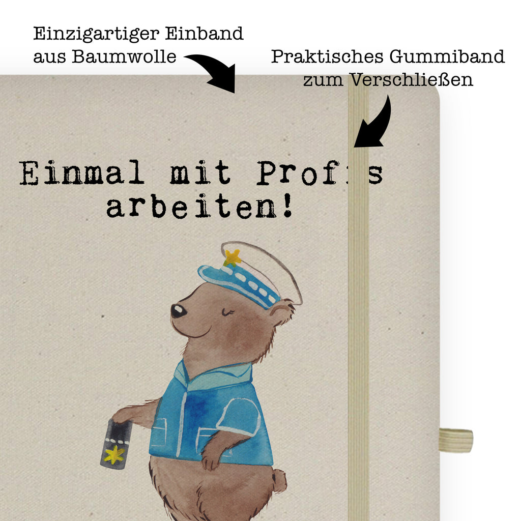 DIN A5 Baumwoll Notizbuch Polizistin aus Leidenschaft Notizen, Eintragebuch, Tagebuch, Notizblock, Adressbuch, Journal, Kladde, Skizzenbuch, Notizheft, Schreibbuch, Schreibheft, Beruf, Ausbildung, Jubiläum, Abschied, Rente, Kollege, Kollegin, Geschenk, Schenken, Arbeitskollege, Mitarbeiter, Firma, Danke, Dankeschön, Polizistin, Polizeibeamtin, Wachfrau, Cop, Polizei, Studium