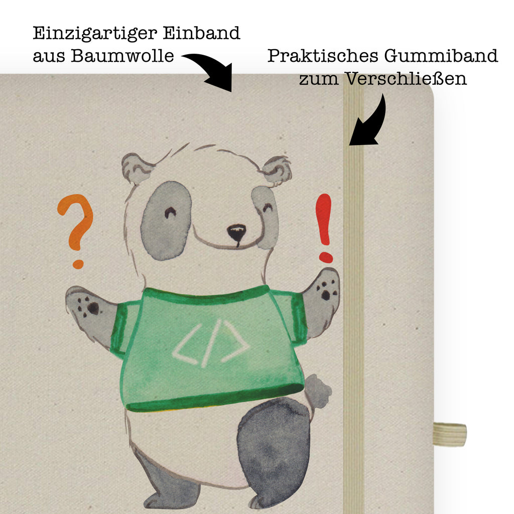 DIN A6 Baumwoll Notizbuch Programmierer mit Herz Notizen, Eintragebuch, Tagebuch, Notizblock, Adressbuch, Journal, Kladde, Skizzenbuch, Notizheft, Schreibbuch, Schreibheft, Beruf, Ausbildung, Jubiläum, Abschied, Rente, Kollege, Kollegin, Geschenk, Schenken, Arbeitskollege, Mitarbeiter, Firma, Danke, Dankeschön, Programmierer, Softwareingenieur, Softwarentwickler, Computerfreak, Datenverarbeiter, Computerfachmann, IT-Spezialist, Nerd