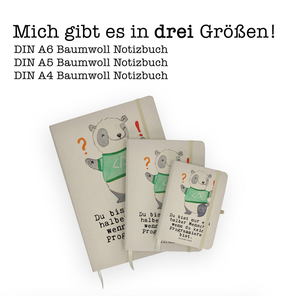 DIN A6 Baumwoll Notizbuch Programmierer mit Herz Notizen, Eintragebuch, Tagebuch, Notizblock, Adressbuch, Journal, Kladde, Skizzenbuch, Notizheft, Schreibbuch, Schreibheft, Beruf, Ausbildung, Jubiläum, Abschied, Rente, Kollege, Kollegin, Geschenk, Schenken, Arbeitskollege, Mitarbeiter, Firma, Danke, Dankeschön, Programmierer, Softwareingenieur, Softwarentwickler, Computerfreak, Datenverarbeiter, Computerfachmann, IT-Spezialist, Nerd