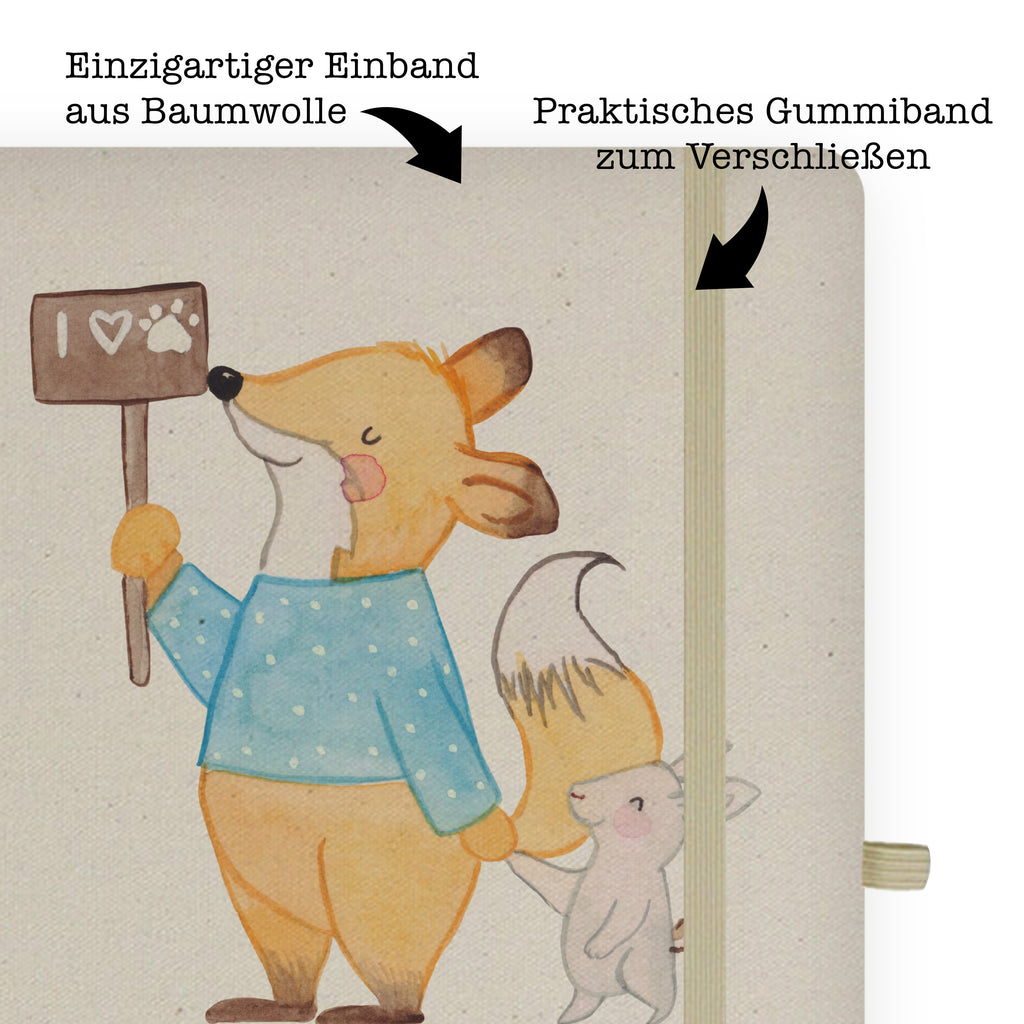 DIN A5 Baumwoll Notizbuch Tierschützer mit Herz Notizen, Eintragebuch, Tagebuch, Notizblock, Adressbuch, Journal, Kladde, Skizzenbuch, Notizheft, Schreibbuch, Schreibheft, Beruf, Ausbildung, Jubiläum, Abschied, Rente, Kollege, Kollegin, Geschenk, Schenken, Arbeitskollege, Mitarbeiter, Firma, Danke, Dankeschön