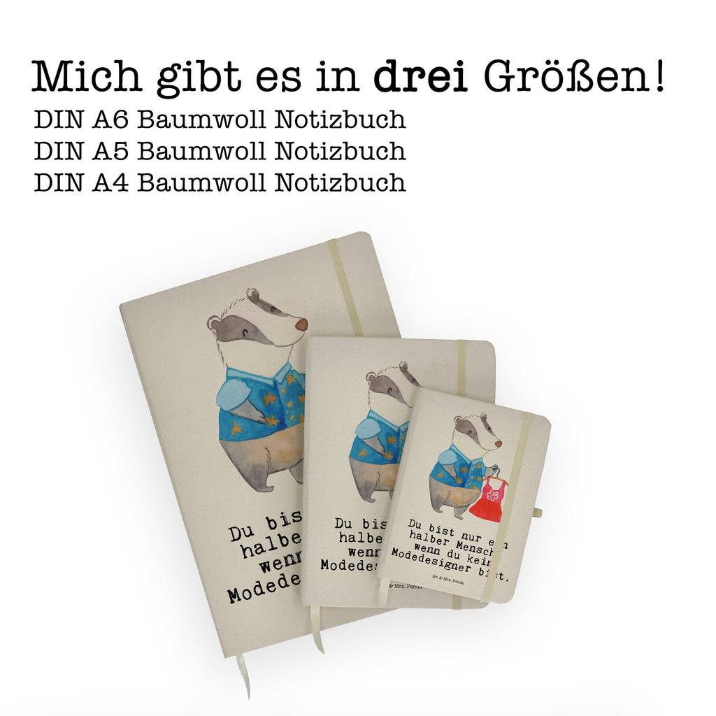 DIN A6 Baumwoll Notizbuch Modedesigner mit Herz Notizen, Eintragebuch, Tagebuch, Notizblock, Adressbuch, Journal, Kladde, Skizzenbuch, Notizheft, Schreibbuch, Schreibheft, Beruf, Ausbildung, Jubiläum, Abschied, Rente, Kollege, Kollegin, Geschenk, Schenken, Arbeitskollege, Mitarbeiter, Firma, Danke, Dankeschön, Modedesigner, Fashion Designer, Modeschöpfer
